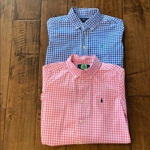 TWO Ralph Lauren Boys’ Button Down shirts